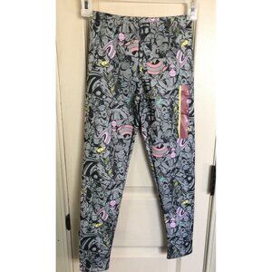 Marvel NWT Girls Small Gray Leggings Stretch Pants